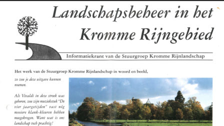 voorkant van de 1e SKR krant uit 1996