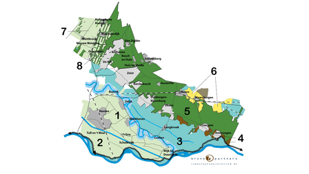 Landschapsvisie kromme rijn brons partners landschapsarchitecten